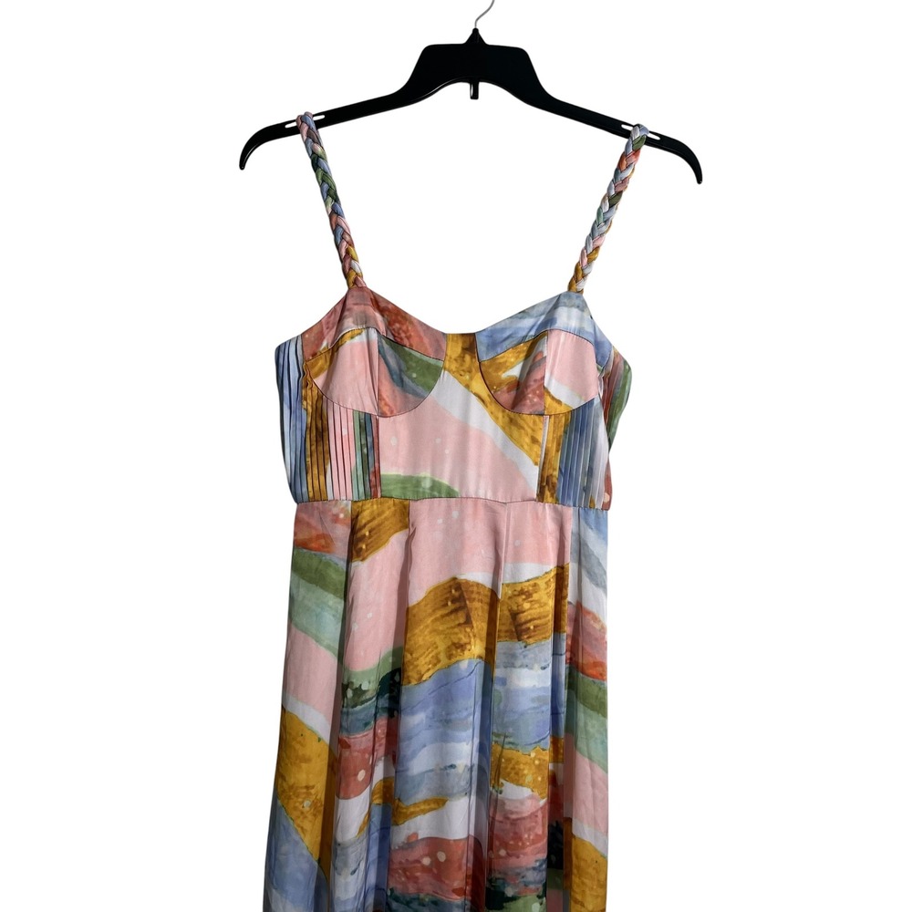HUTCH x ANTHROPOLOGIE Shyla Gown Maxi Dress in Pastel Brushstroke - Picture 5 of 11